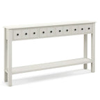 Costway 60 Mesa consola retro para entrada/sofá con 4 cajones y - Ver detalles
