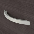 Escritorio en L con archivador de 3 cajones, 72W, 1 persona – Gris platino / Blanco / Gris tormenta / Nogal americano moderno / Nogal negro