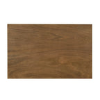 Juego de comedor de 5 piezas, café/nogal, rectangular, capacidad para 4 personas