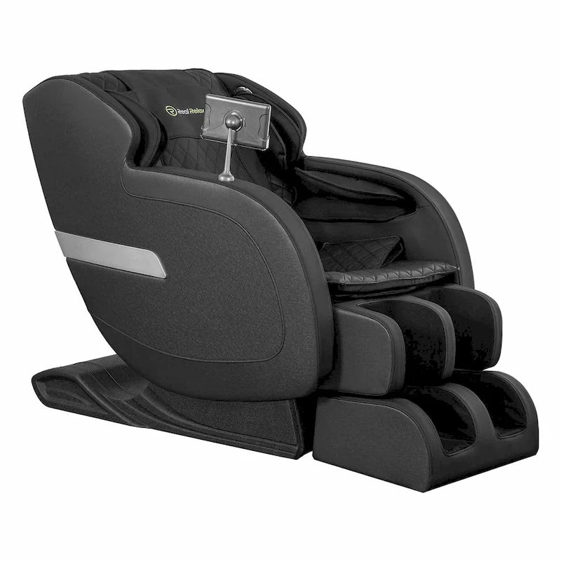 Sillón de masaje de cuerpo completo SL Track en caqui/negro – Gravedad Cero, 1 persona