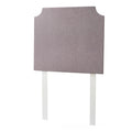 Cabecero DIY marrón topo / blanco roto, individual/individual XL, 1 persona