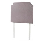 Cabecero DIY marrón topo / blanco roto, individual/individual XL, 1 persona