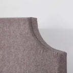 Cabecero DIY marrón topo / blanco roto, individual/individual XL, 1 persona