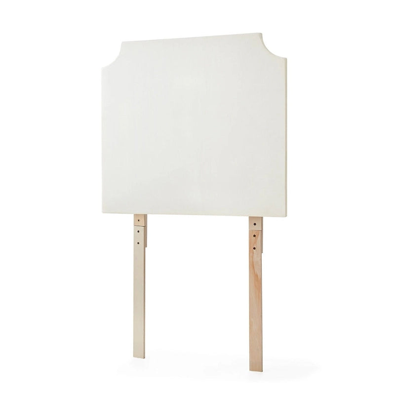 Cabecero DIY marrón topo / blanco roto, individual/individual XL, 1 persona