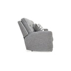 Sofá reclinable eléctrico Pewter, 3 plazas, 88" An. x 43" Pr. x 42" Al.