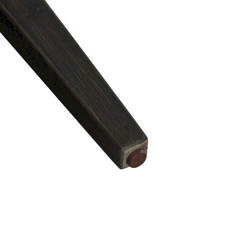 Base de cama metálica de plataforma de madera Tigerwood/Negra con cabecero de madera, Queen/King, 2 personas